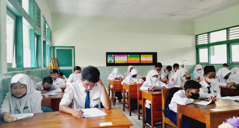 Ajang Evaluasi Belajar Siswa, MTsN 1 Yogyakarta Adakan PAS Gasal