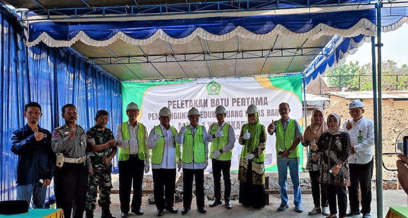 Sosialisasi dan Peletakan Batu Pertama Pembangunan RKB MTsN 1 Yogyakarta