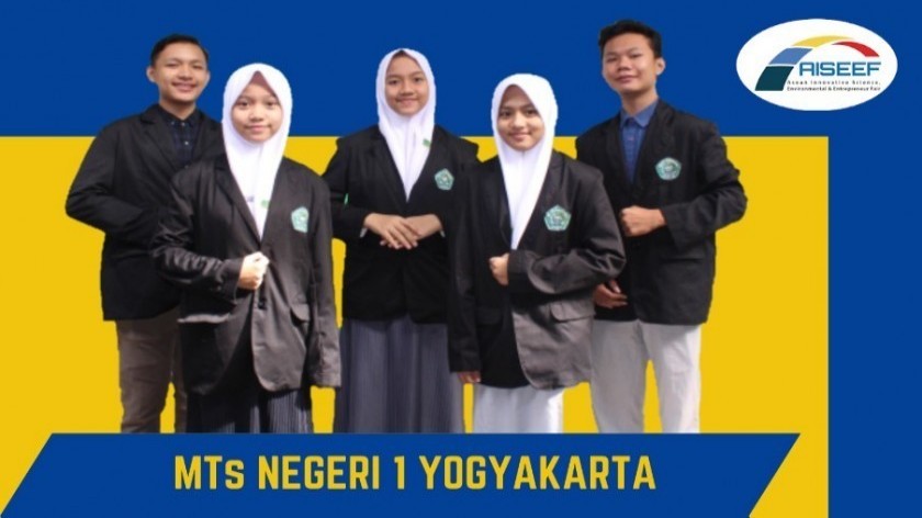 Tim Riset MTsN 1 Yogyakarta  Meraih Medali Emas di Ajang AISEEF