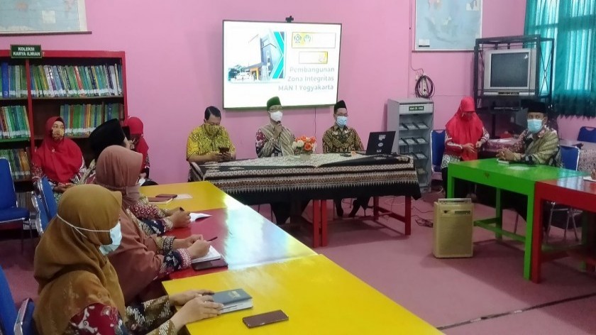 Studi Tiru MTsN 1 Yogyakarta, Agen Perubahan Kunci Sukses Pembangunan  Zona Integritas