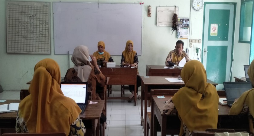 Refresing Kelas IX MTsN 1 Yogyakarta Rencanakan Outbond Bersama