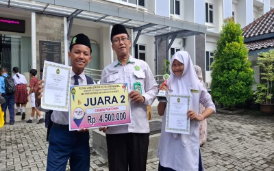 MTsN 1 Yogyakarta Raih Juara 2 Pantomim Ajang FLS3N Kota Yogyakarta