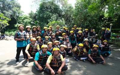 River Tubbing Ceria Meriahkan Rapat Kerja MTs Negeri 1 Yogyakarta