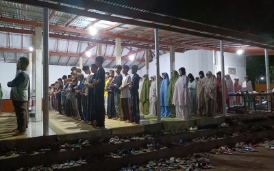 Tanamkan Nilai Iman, Salat Subuh Berjamaah, Siswa MTsN 1 Yogyakarta Awali Agenda Uji Kemahiran Pramuka Hari Kedua